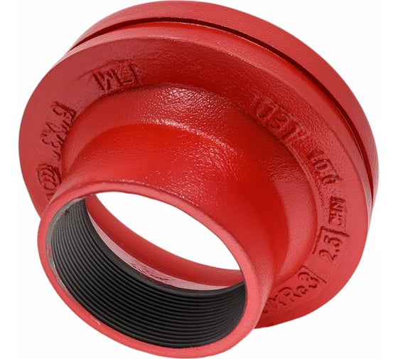 Переход под резьбу GROOVEX 6"x3", 159x89 мм, ДУ 150x80 мм PR15989