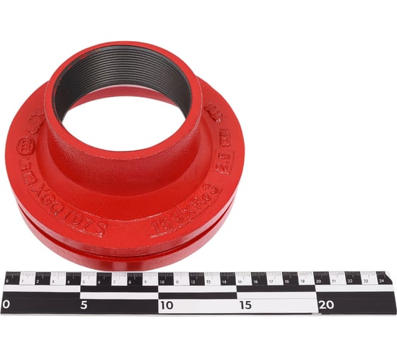 Переход под резьбу GROOVEX 6"x3", 159x89 мм, ДУ 150x80 мм PR15989