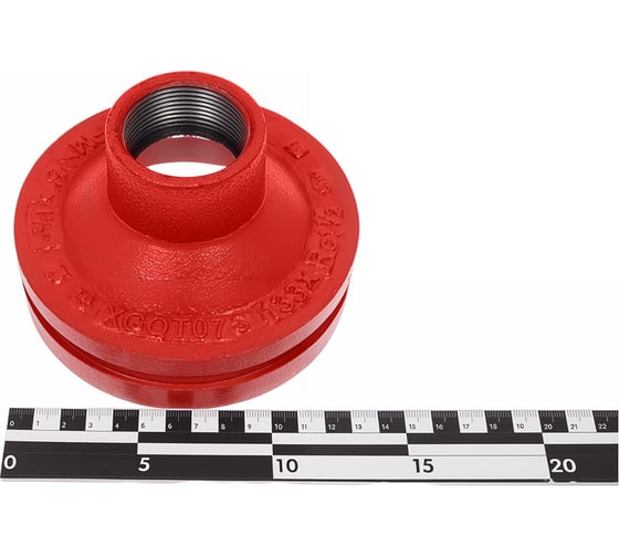 Переход под резьбу GROOVEX 5"x1 1/2", 133x48 мм, ДУ 125x40 мм PR13348