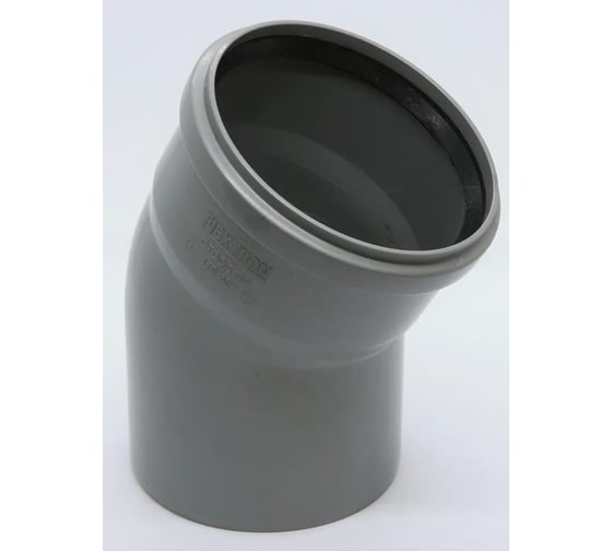 Отвод Flextron D 110 мм 30 градусов, для внутренней канализации 138432