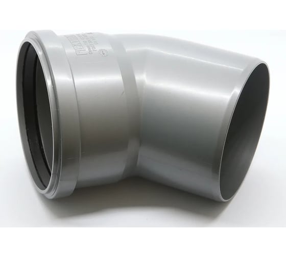 Отвод Flextron D 110 мм 45 градусов, для внутренней канализации 141123