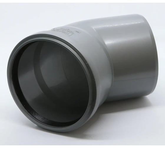 Отвод Flextron D 110 мм 45 градусов, для внутренней канализации 141123