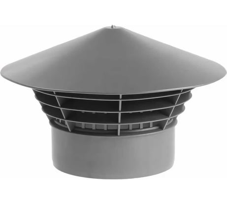 Зонт Flextron вентиляционный цельнолитой D 110 мм, для внутренней канализации 145170