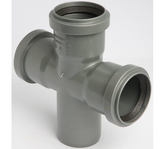 Крестовина Flextron D 50x50x50 мм 87,5 градусов, для внутренней канализации 143624