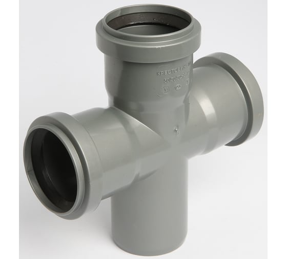 Крестовина Flextron D 50x50x50 мм 87,5 градусов, для внутренней канализации 143624