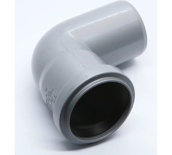 Отвод Flextron D 50 мм 87,5 градусов, для внутренней канализации 139754