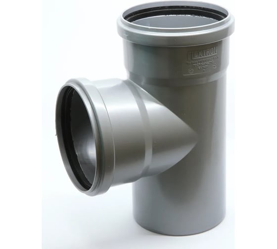 Тройник Flextron D 110 мм 87,5 градусов для внутренней канализации 139151