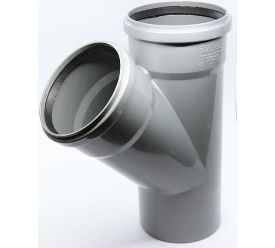 Тройник Flextron D 110 мм 45 градусов, для внутренней канализации 139832
