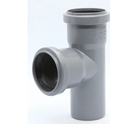 Тройник Flextron D 50 мм 87,5 градусов для внутренней канализации 139802
