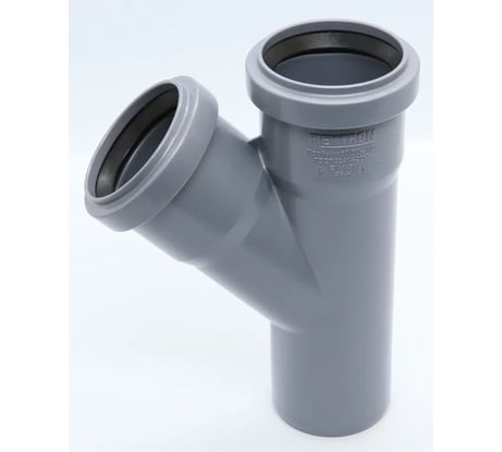 Тройник Flextron D 50 мм 45 градусов, для внутренней канализации 141139
