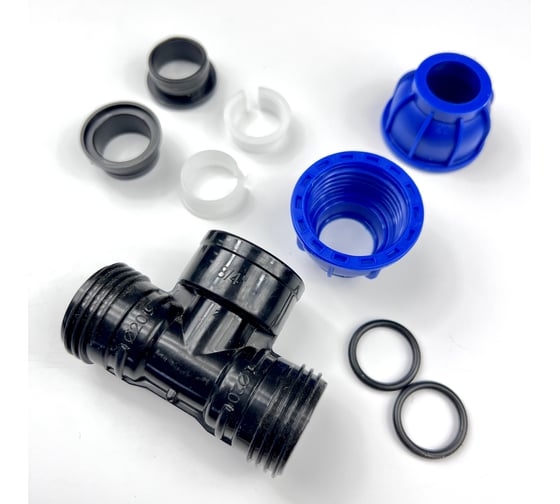 Тройник ПНД переходной 20 - ВР 3/4" - 20 Boutte 2228944