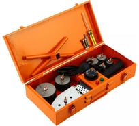 Аппарат для сварки пластиковых труб Ермак 800 вт, 50-300 C, 6 насадок, 20-63 мм, кейс АСП-800 619-031