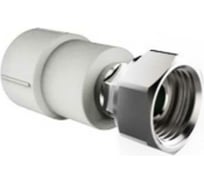 Муфта с накидной гайкой RIIFO Alba PP-R/латунь, 25-3/4"НГ, белая, уп 8 шт 1100047342