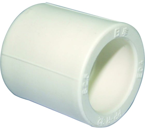 Муфта RIIFO Alba PP-R 50-50, белая 1100046770 1