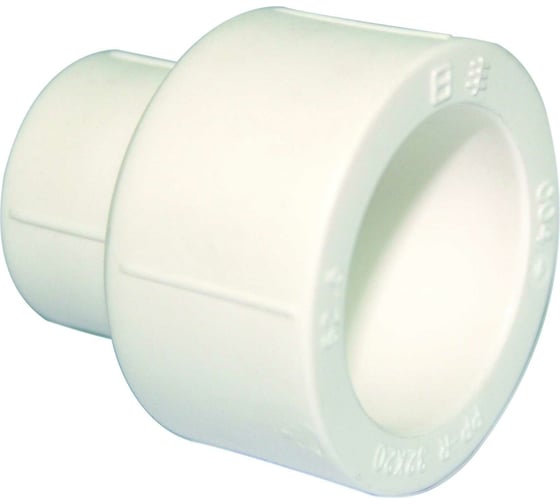 Переходная муфта RIIFO Alba PP-R 50-25, белая 1100047253 1