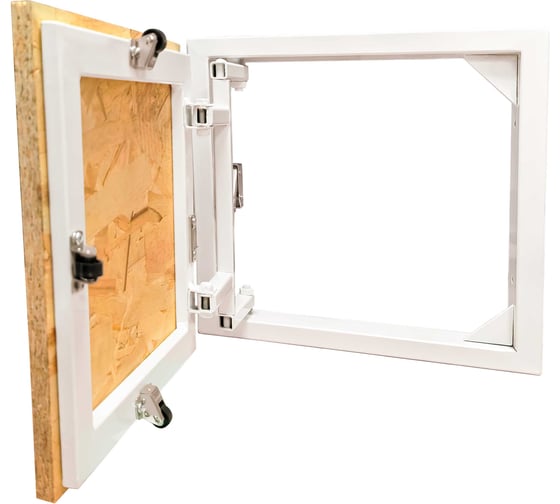 Ревизионный нажимной люк под плитку Вентмаркет 300x300 PlL300x300