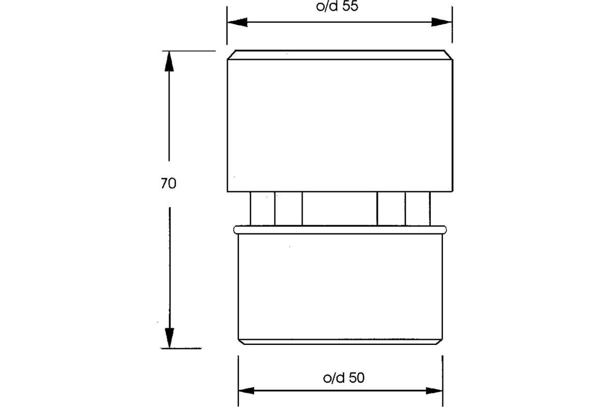 Воздушный клапан для канализации 50 мм схема установки