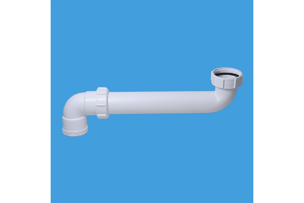 Отводная труба McAlpine 90 град. (внут.1 1/2-нар.1 1/2) длина 285 мм ...