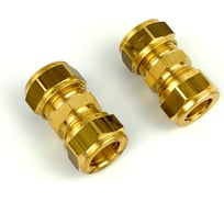 Муфта компрессионная соединительная 1/2" НР, 2 шт HG 4960813