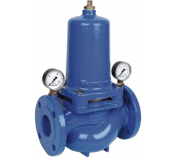Клапан понижения давления Honeywell фл. диапазон регулировки 1.5-7.5 атм, на входе до 16 атм, DN80  D15S-80A 1