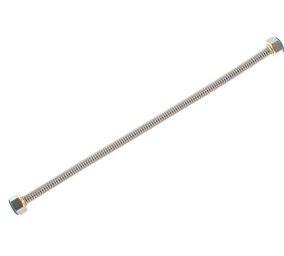 Подводка ЭКСПЕРТ сильфонная из нержавеющей стали (гайка-гайка 1/2", 0.4 м) Зубр 51011-G/G-040