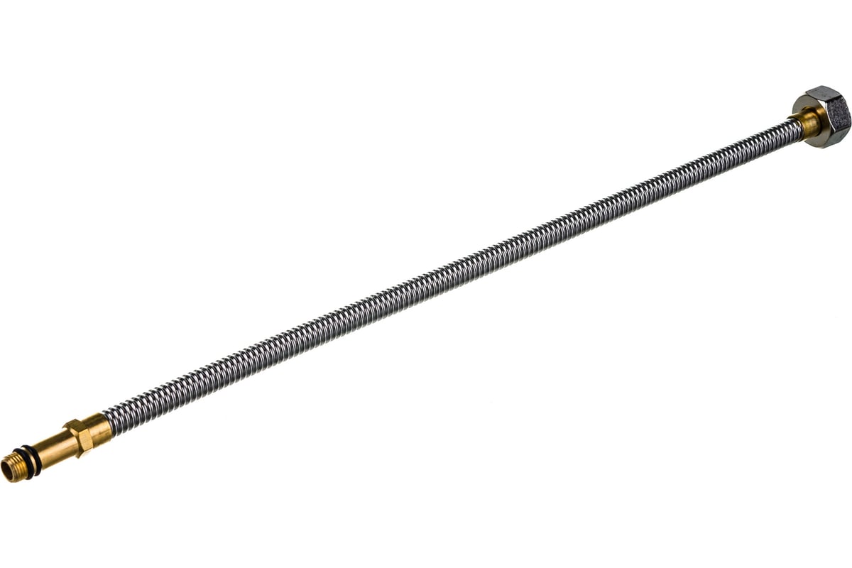 Подводка ЭКСПЕРТ сильфонная для смесителя (гайка-штуцер удлиненный, 1/2 ...