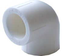 Уголок Энкор PPRC ф 25мм угол 90 белый 45331