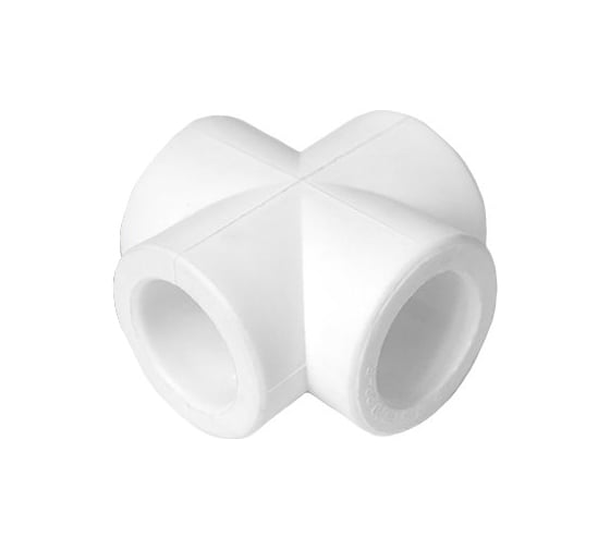 Крестовина FD-plast PPRC 20 мм, белая 78694