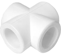 Крестовина FD-plast PPRC 25 мм, белая 78695