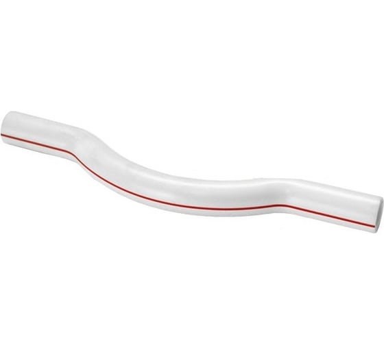 Скоба FD-plast PPRC 25мм, белая 76935