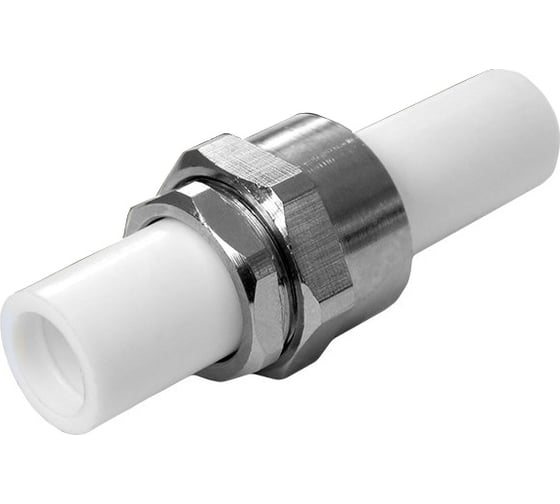 Разборное соединение FD-plast PPRC 20мм, белое 72670 1