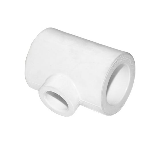 Переходной тройник FD-plast 40х32х40 PPRC белый 82013