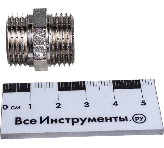 Ниппель Valtec 1/2" наружная/наружная VTr.582.N.0004