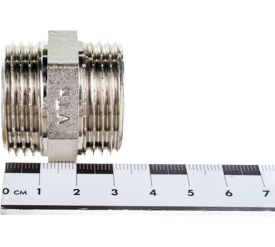 Ниппель Valtec 1" наружная/наружная VTr.582.N.0006