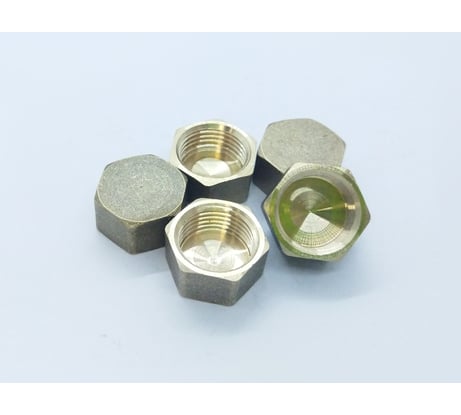 Заглушка BRASSCO Premium G1/2 ВР, 5 шт 4962299