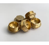 Заглушка BRASSCO Premium G3/4 НР, 5 шт 4962350
