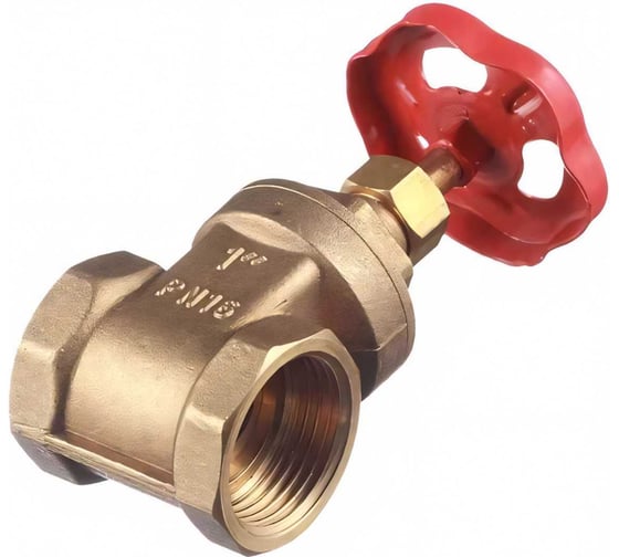 Латунная задвижка 1" Valtec VT.012 88713