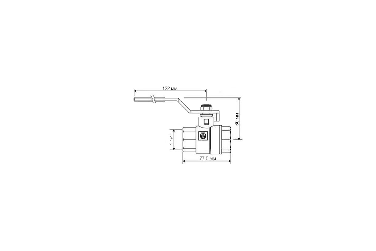 Кран шаровой Valtec Base 1/2