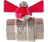 Шаровой кран Valtec Base рукоятка бабочка 1" внутренняя-внутренняя VT.217.N.06