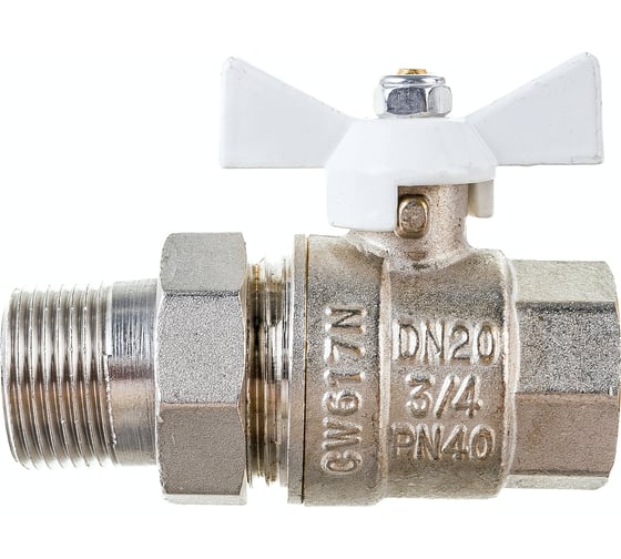 Шаровой кран с накидной гайкой 3/4" Valtec VT.227.NW.05 36922 1