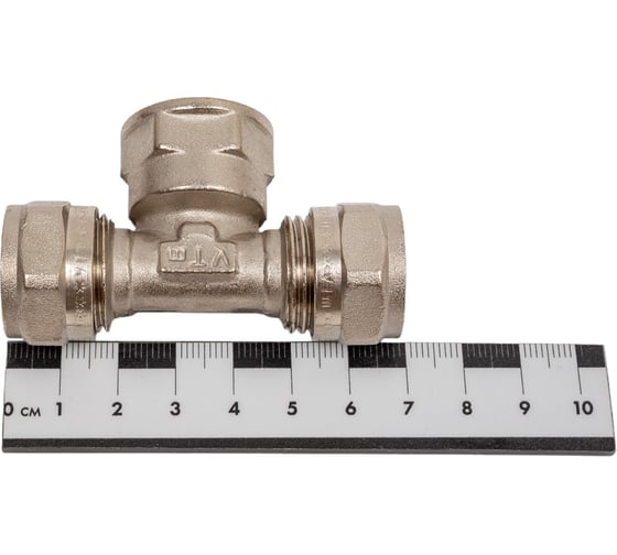 Тройник 16х1/2"х16 Valtec 676 VTm.332.N.160416