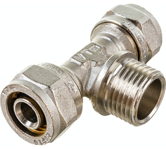 Тройник 16х1/2"х16 Valtec 684