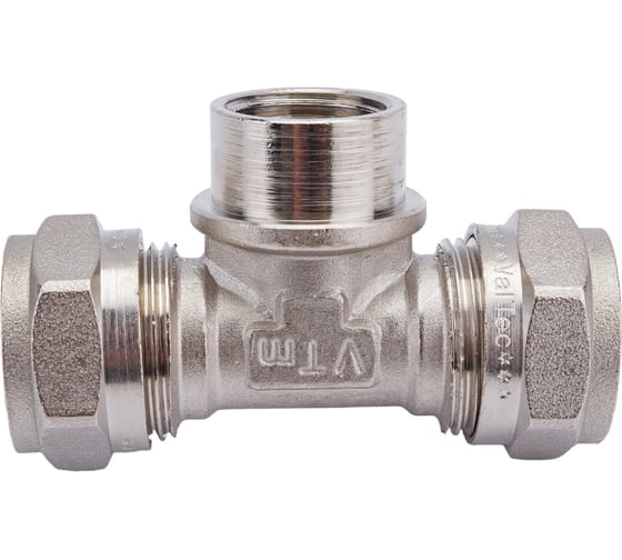 Тройник 20х1/2"х20 Valtec VTm.332.N.200420