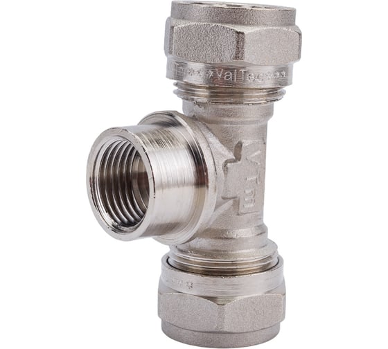 Тройник 20х1/2"х20 Valtec VTm.332.N.200420