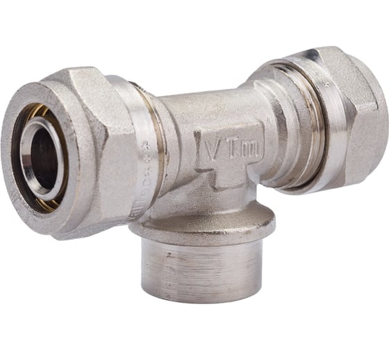 Тройник 20х1/2"х20 Valtec VTm.332.N.200420