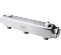 Коллектор MVI из нержавеющей стали, м\ц 100мм, 1"x1/2", 3 выхода (пара) ML.403.06