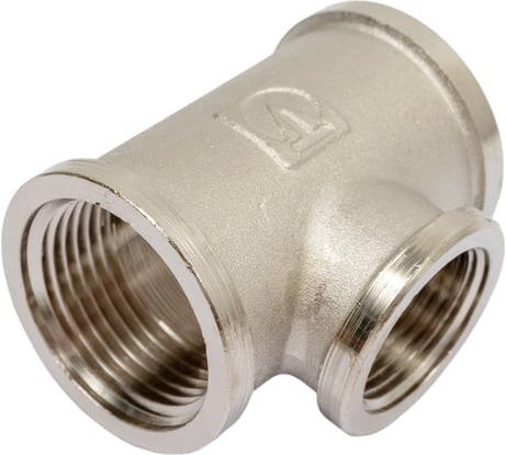 Переходной тройник Valtec 1"х3/4"х1" внутренняя-внутренняя-внутренняя VTr.750.N.0605