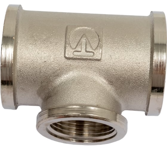 Переходной тройник Valtec 1"х3/4"х1" внутренняя-внутренняя-внутренняя VTr.750.N.0605