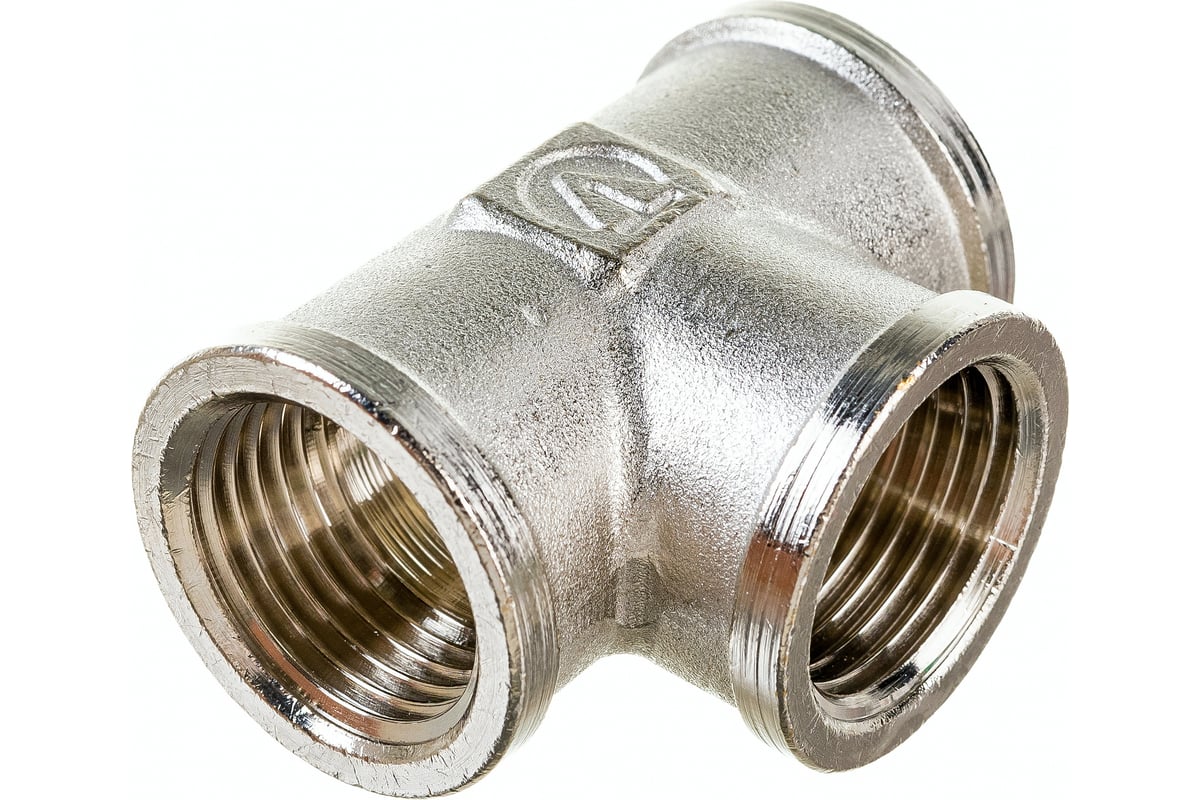 Тройник равный FF (1/2\") Valtec VTr.130.N.0004 76543 - выгодная цена ...