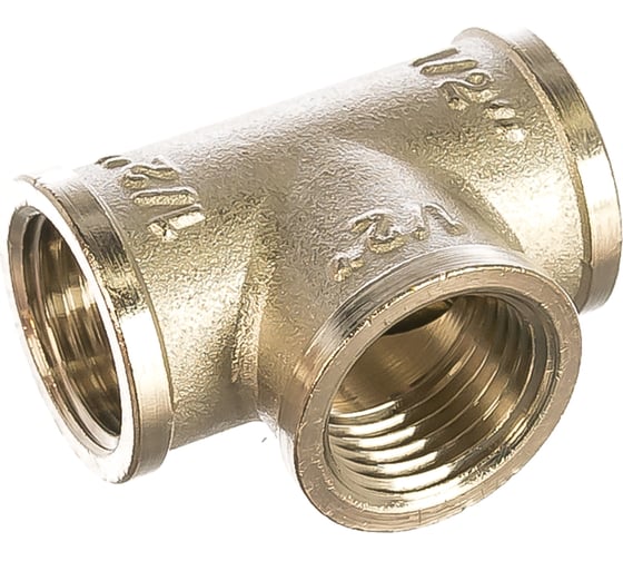 Тройник равный FF (1/2") Valtec VTr.130.N.0004 76543